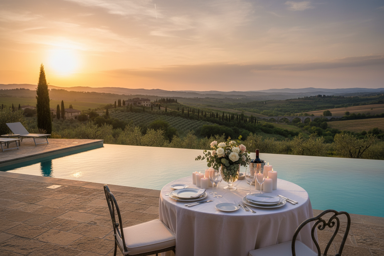 Luxury Tuscan villa