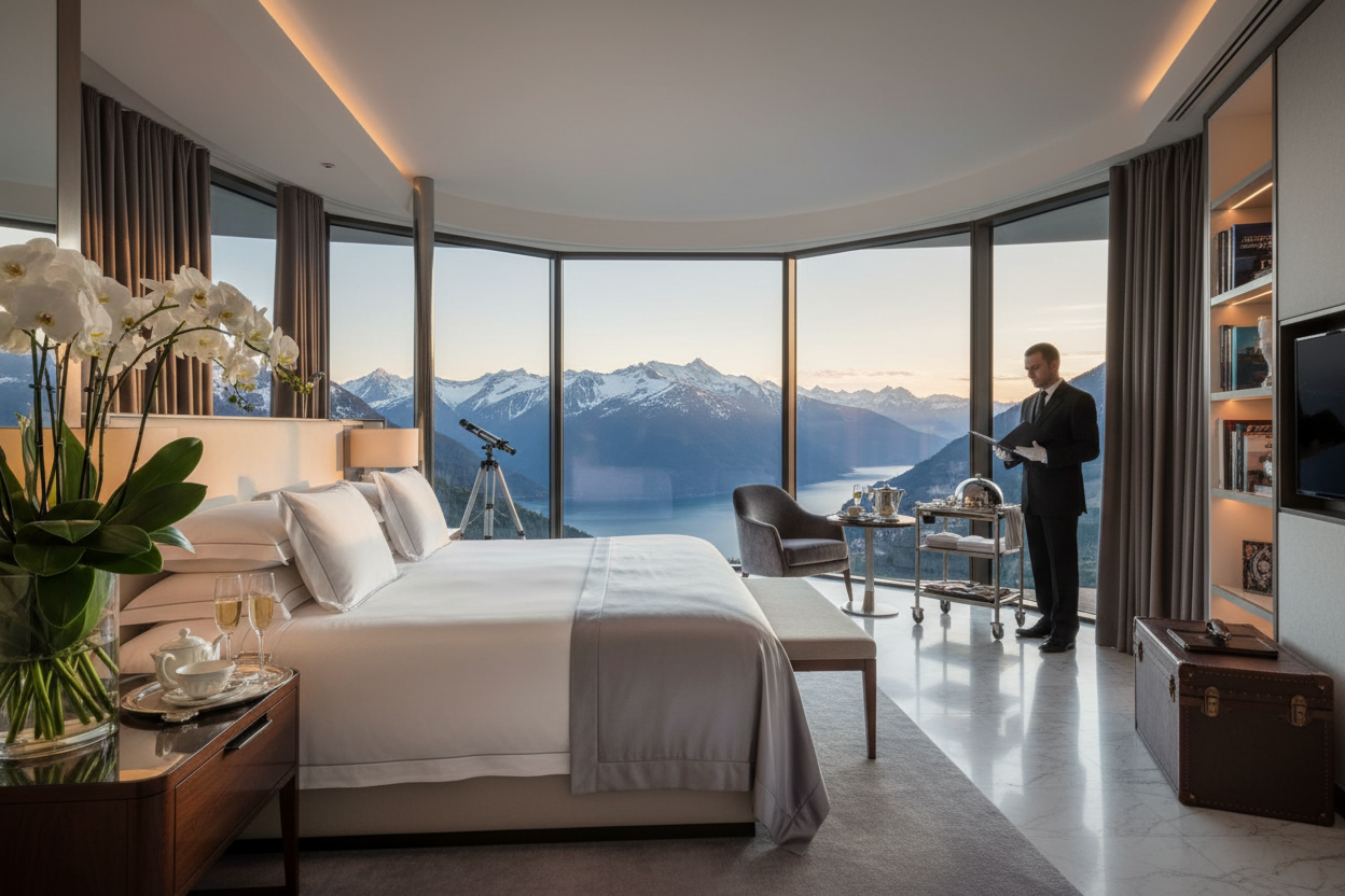 Luxury 5-star mountain suite